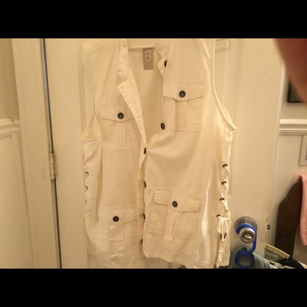 Off White Vest
